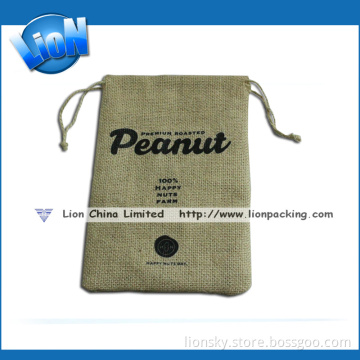 Burlap Nuts Bag